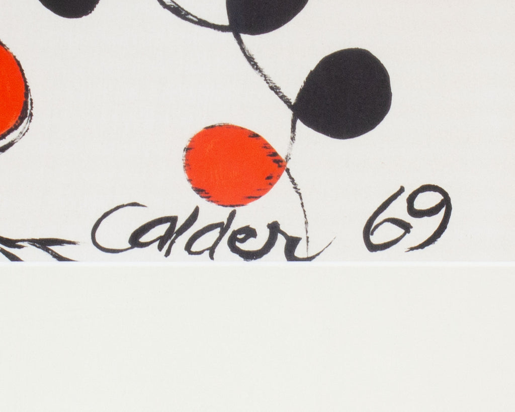 Alexander Calder 1969 “Spring Carnival” Abstract Lithograph