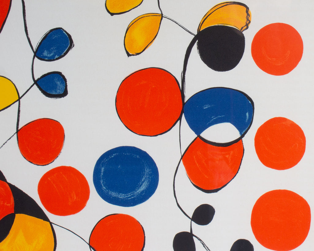 Alexander Calder 1969 “Spring Carnival” Abstract Lithograph