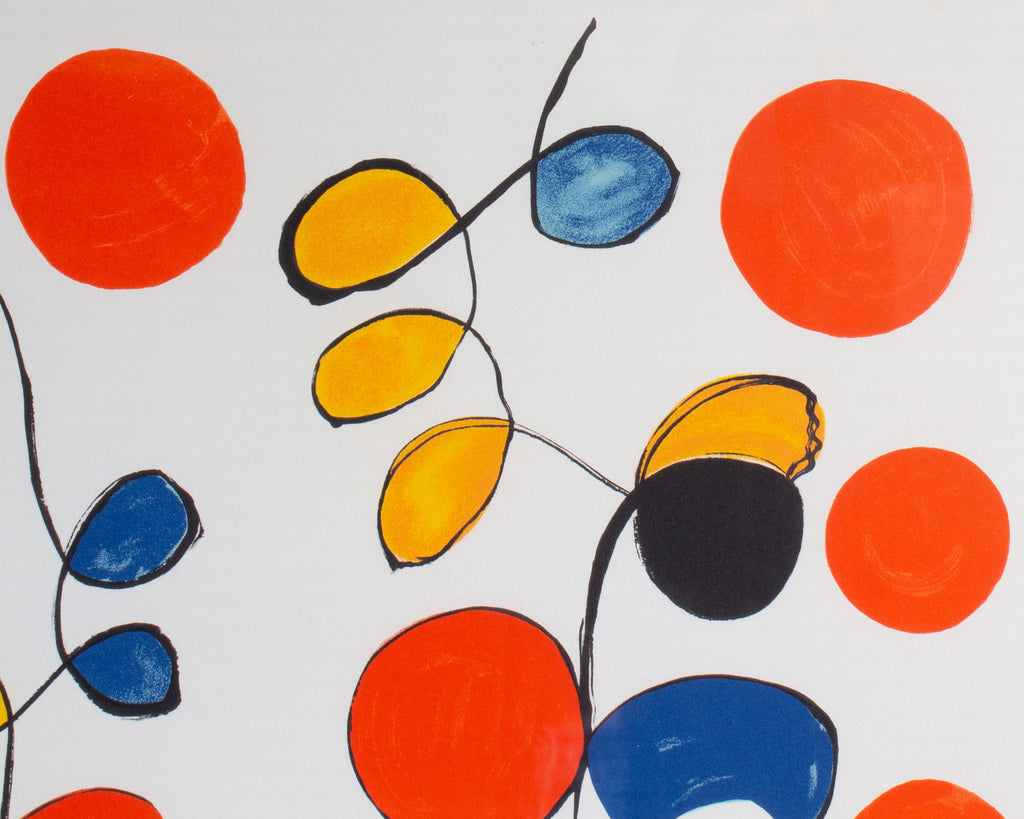 Alexander Calder 1969 “Spring Carnival” Abstract Lithograph