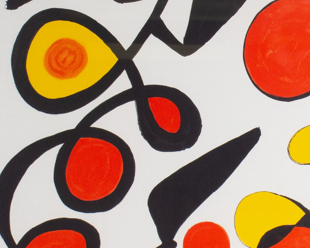 Alexander Calder 1969 “Spring Carnival” Abstract Lithograph