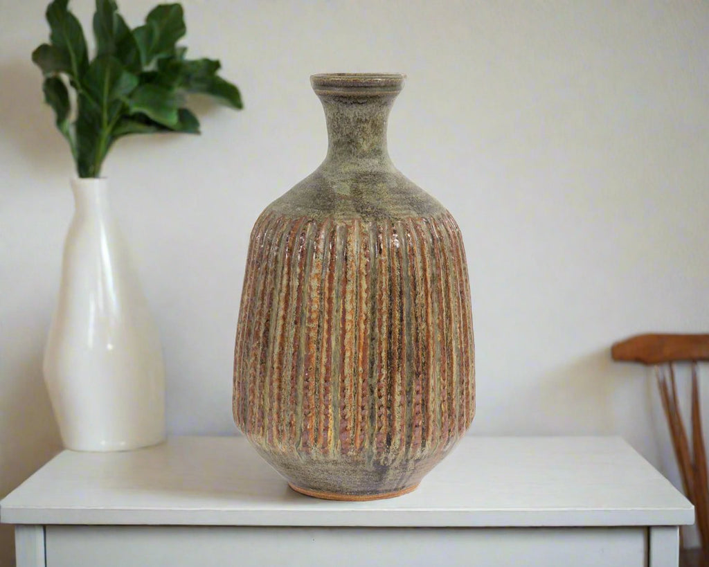 Abraham Cohn Signed Studio Pottery Vase