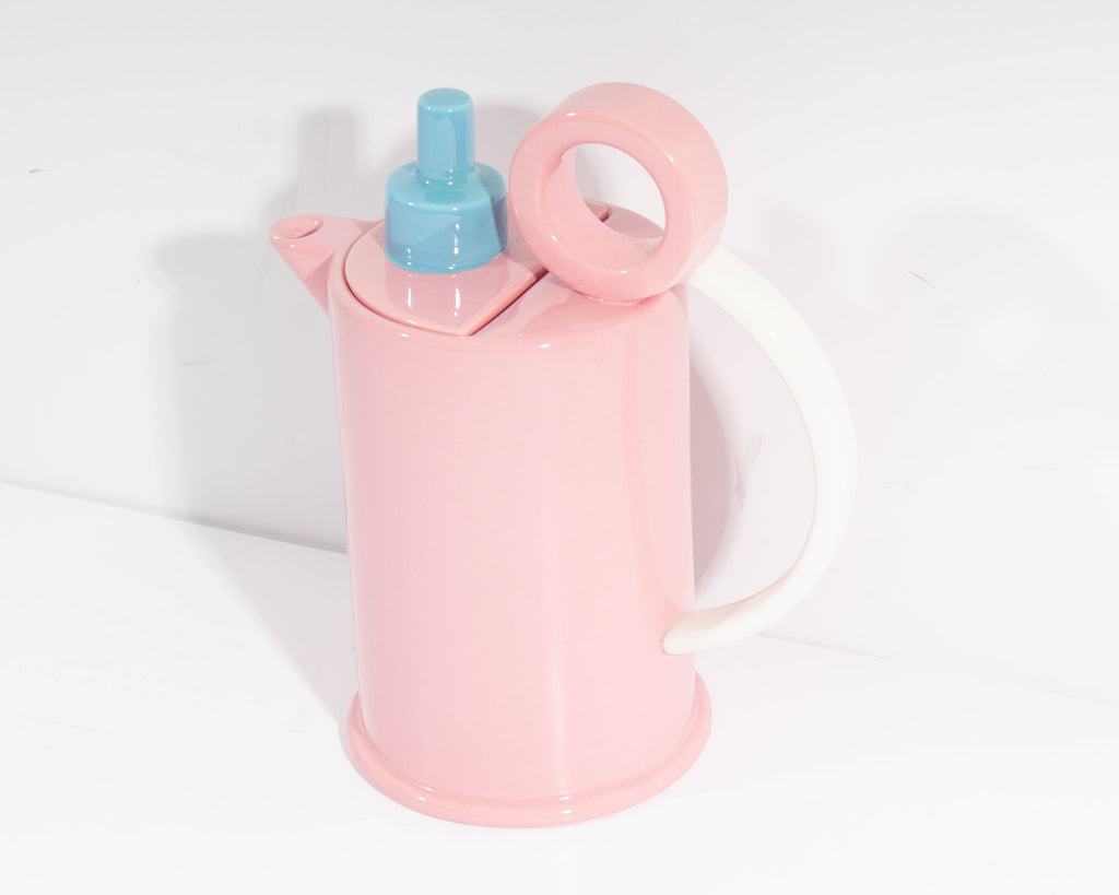 Marco Zanini Bitossi “Hollywood” Pink Postmodern Tea or Coffee Pot