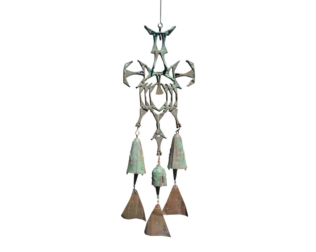 Paolo Soleri Cosanti Bronze Bell Cluster