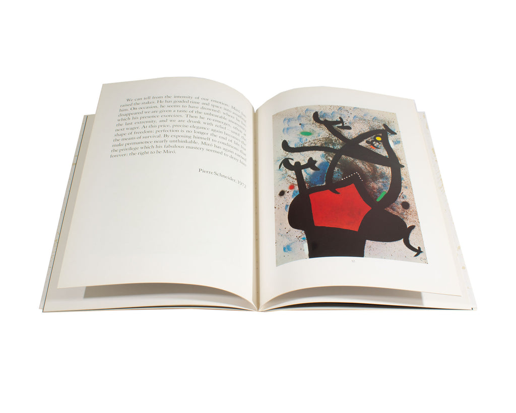 Joan Miró 1972 “Miró: Sobre Papel” Pierre Matisse Gallery Exhibition Catalogue