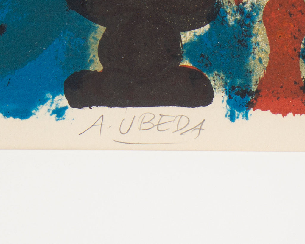 Agustín Úbeda Signed Limited Edition Lithograph