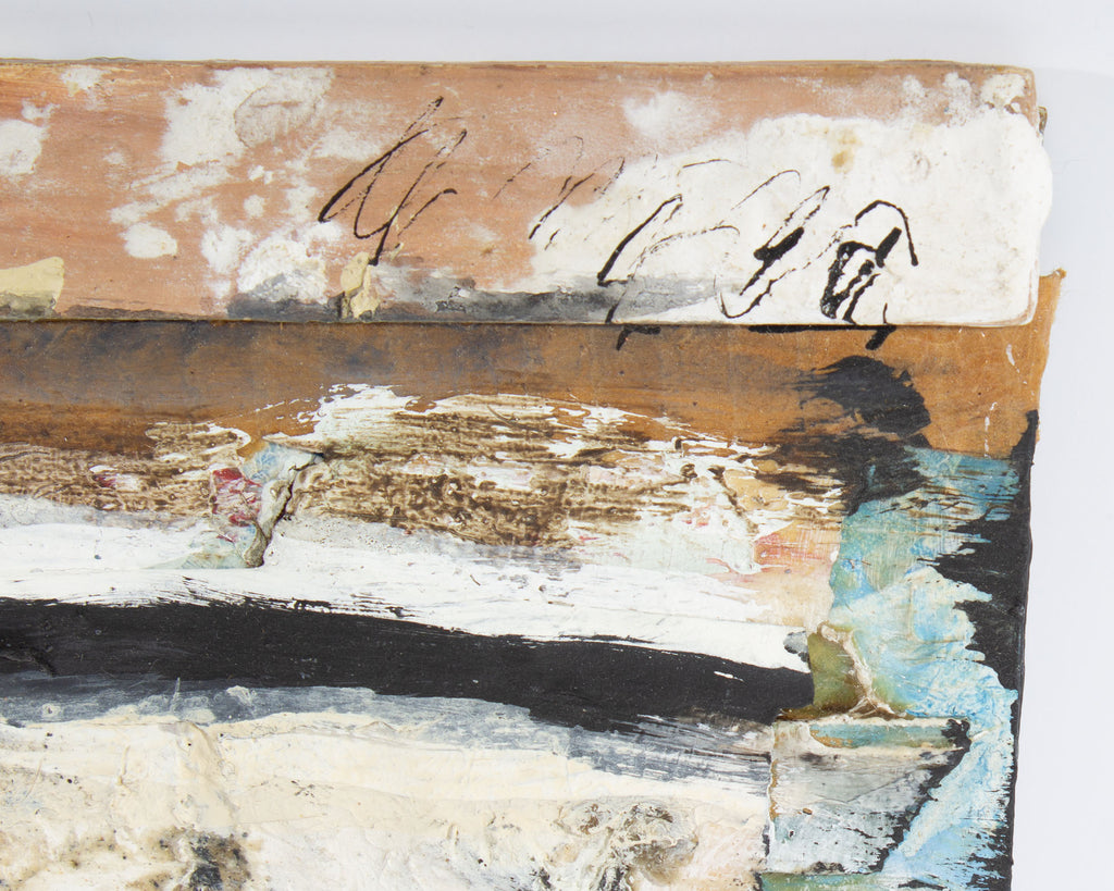 Juliet Holland Signed 2012 Mixed Media Collage
