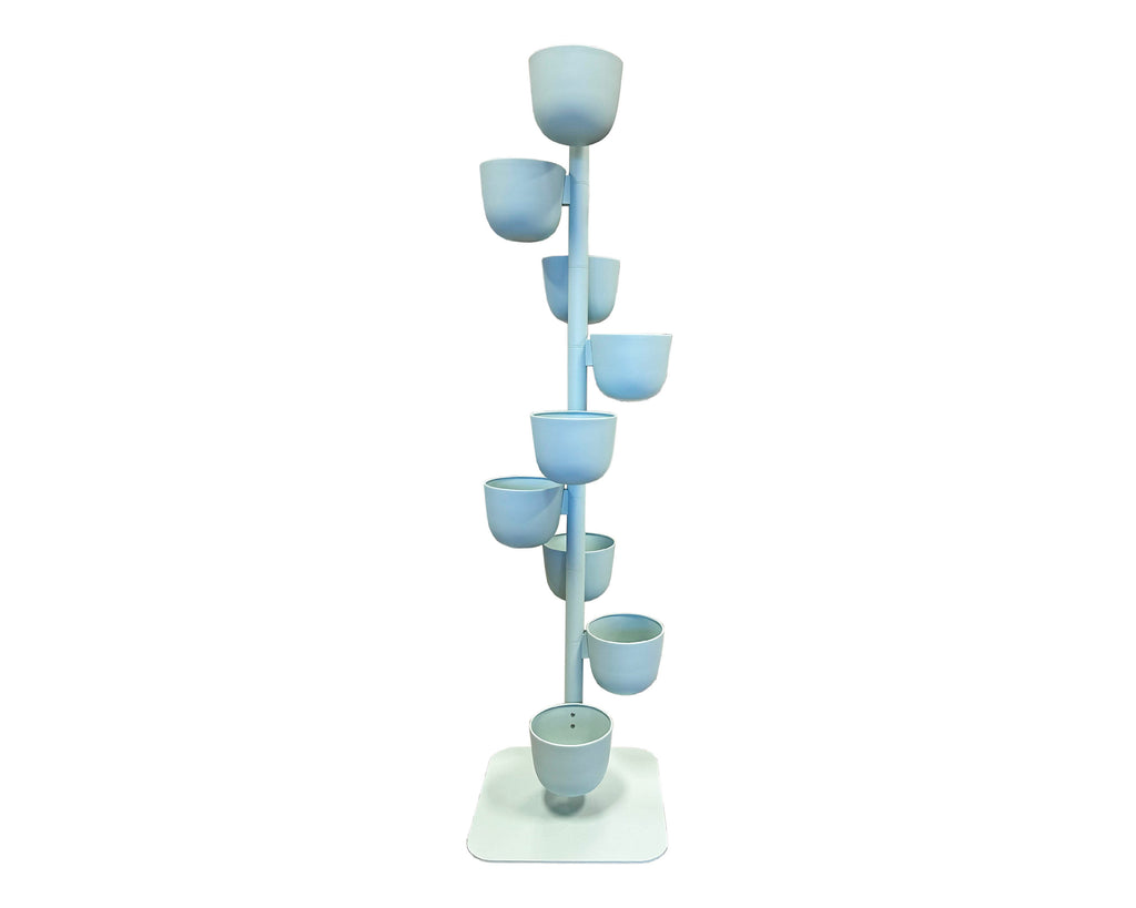 Story Planter Design Within Reach Blue Nine Piece