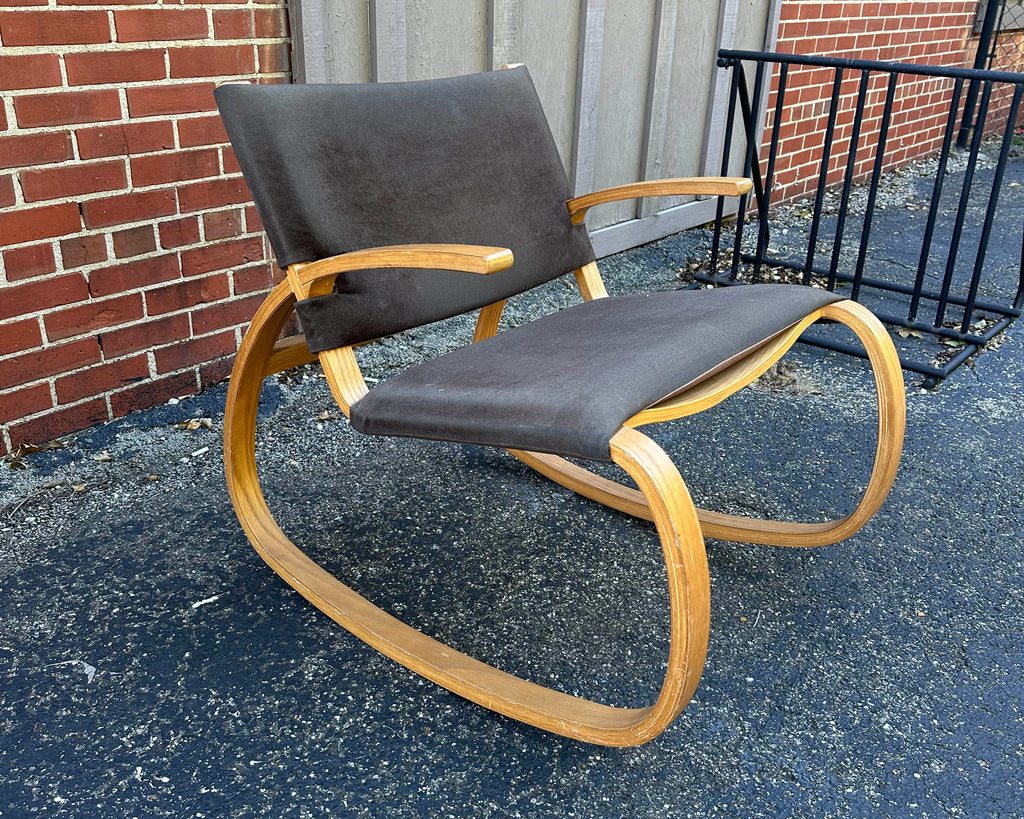 Plycraft 1970s Bentwood Rocking Chair