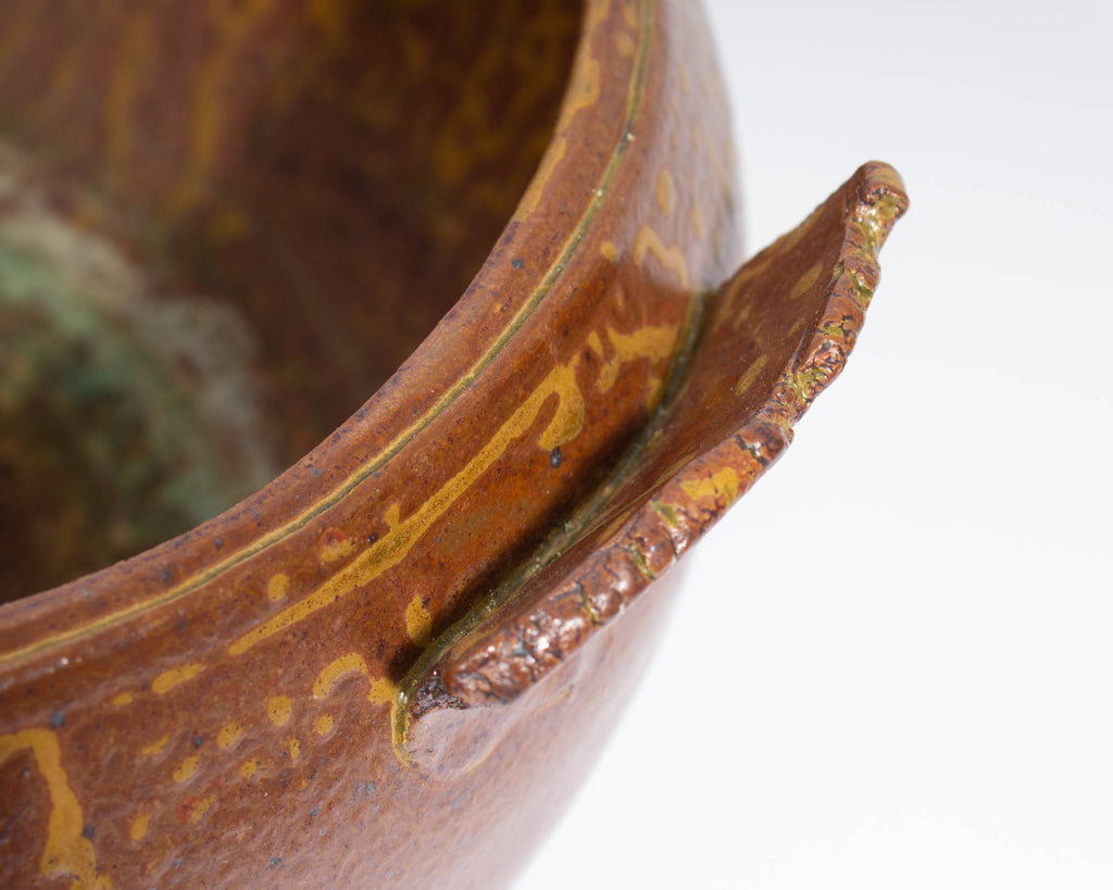 Studio Pottery Bowl with Handles