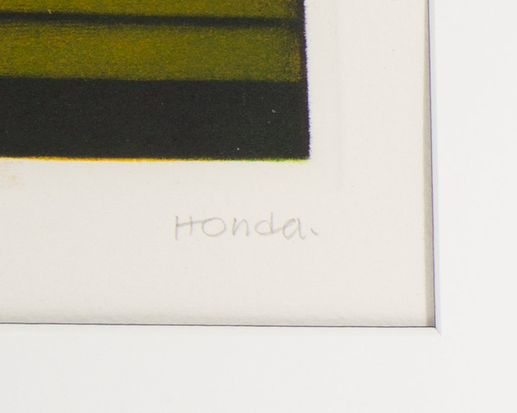 Kazuhisa Honda Signed Limited Edition Mezzotint