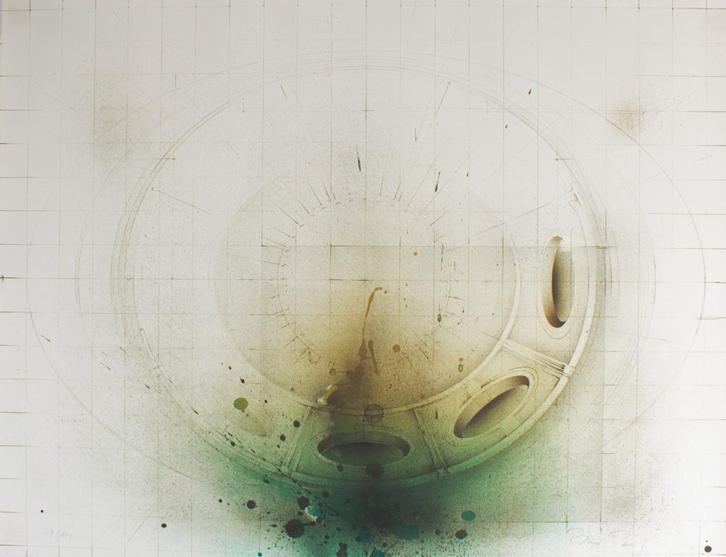 Peter Paul Signed “Inverted Dome” Limited Edition Lithograph