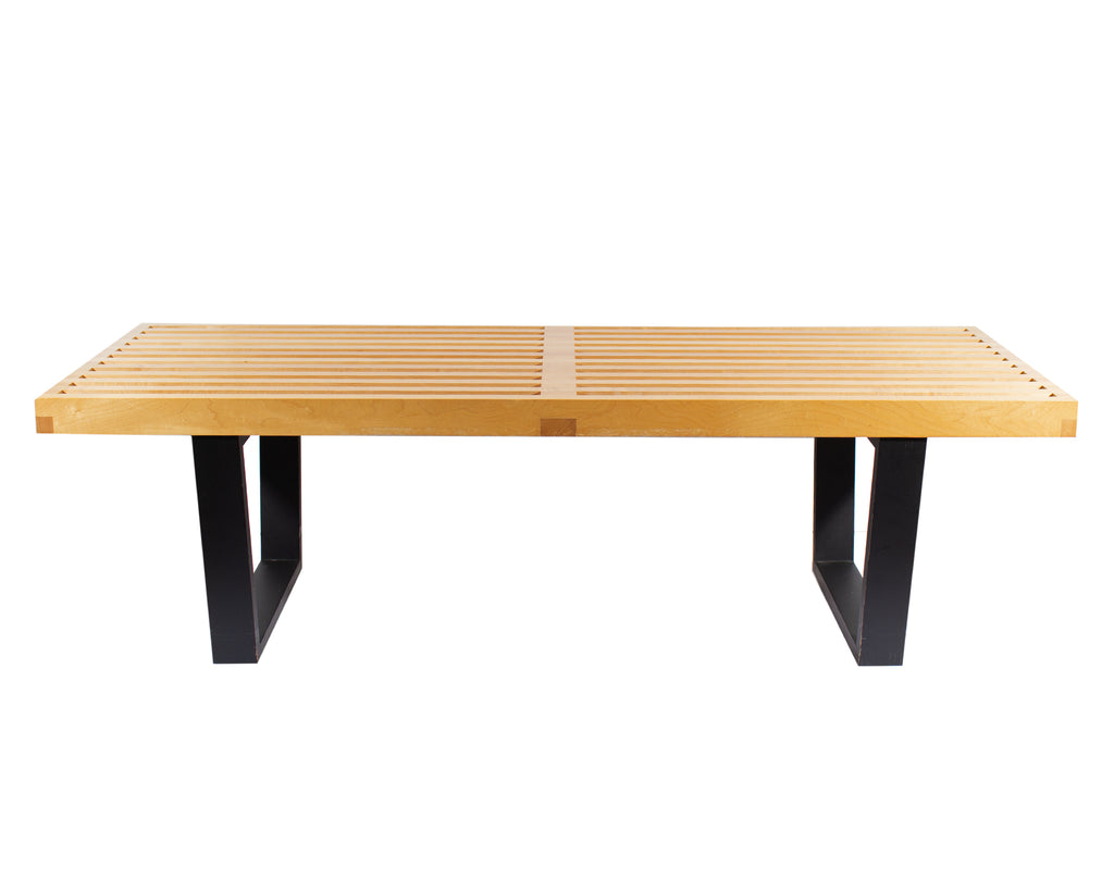 George Nelson Herman Miller Slat Platform Bench