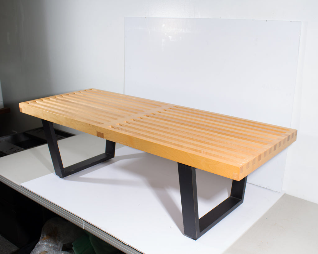 George Nelson Herman Miller Slat Platform Bench