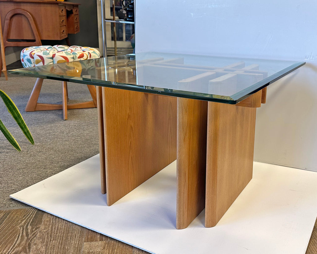 Gustav Gaarde Trekanten Danish Teak Side Table