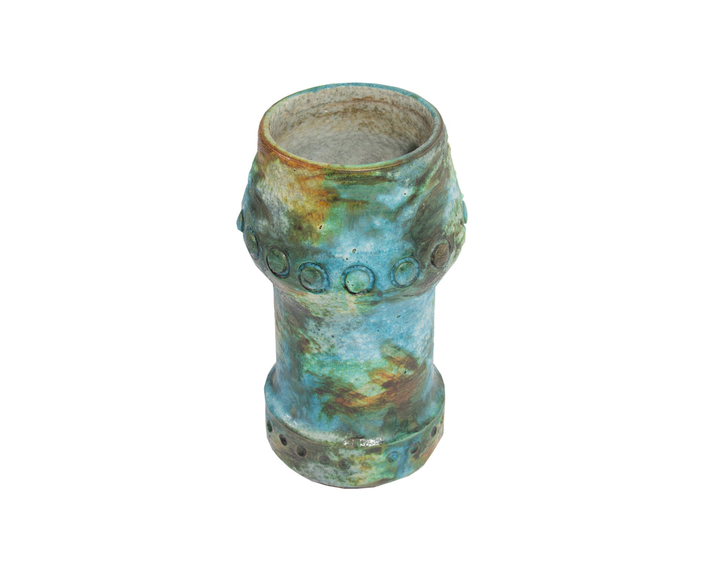 Alvino Bagni Italian Sea Garden Ceramic Vase