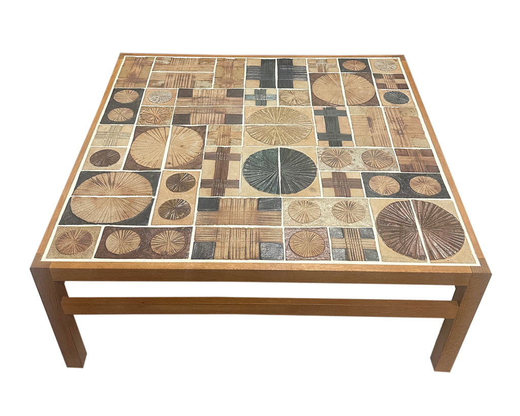 Tue Poulsen Haslev Møbelsnedkeri Denmark Tile Top Coffee Table