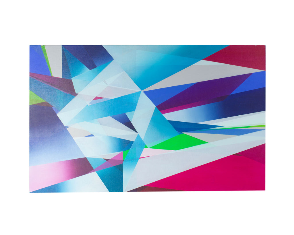 Marna Shopoff 2016 “Abstracting Hues” Oil on Linen Painting