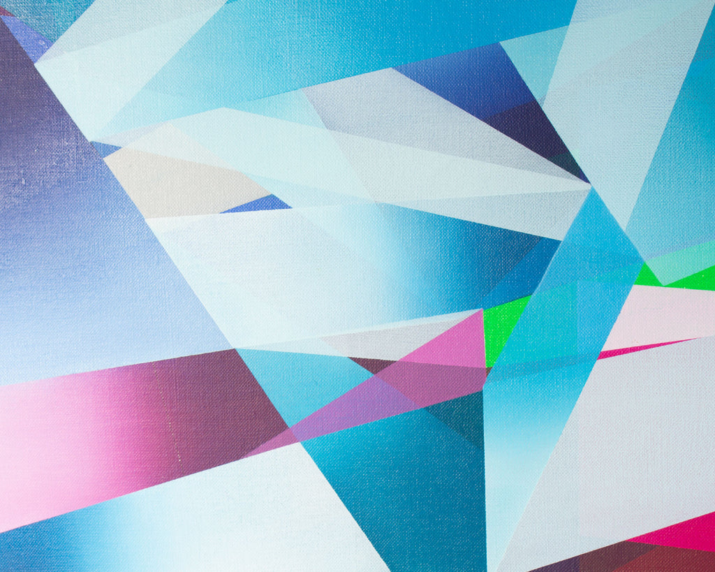 Marna Shopoff 2016 “Abstracting Hues” Oil on Linen Painting