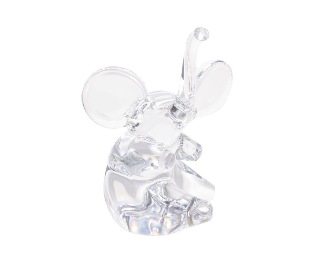 Daum France Crystal Elephant