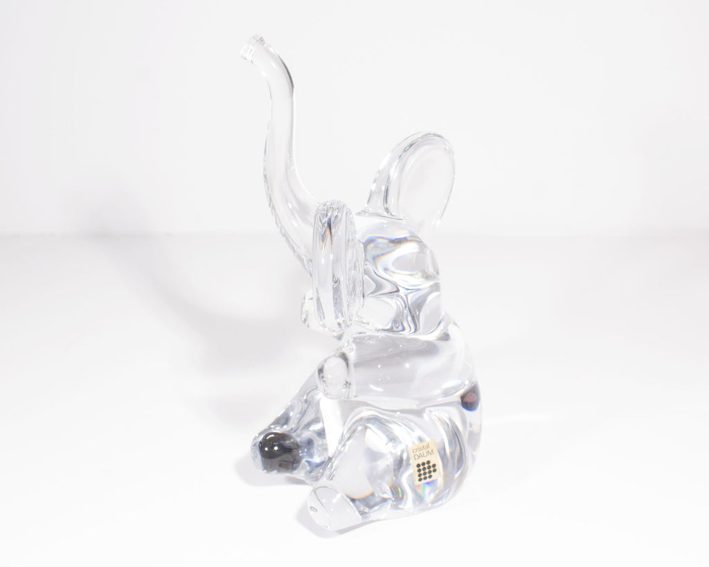 Daum France Crystal Elephant