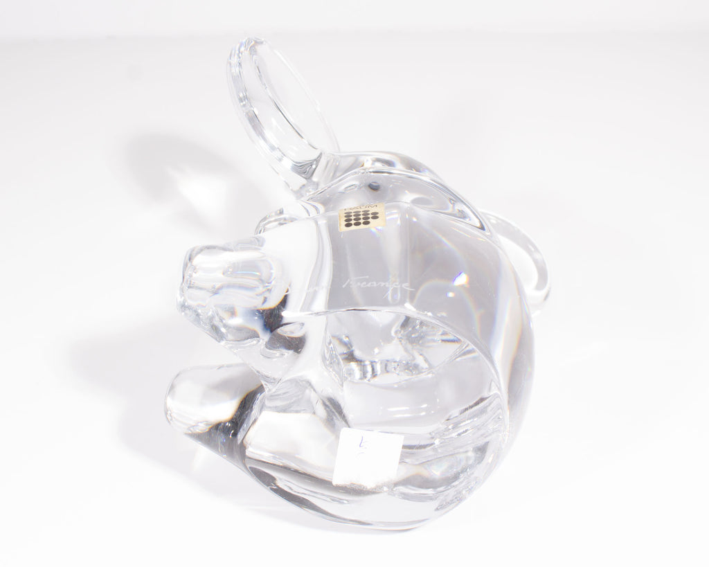 Daum France Crystal Elephant