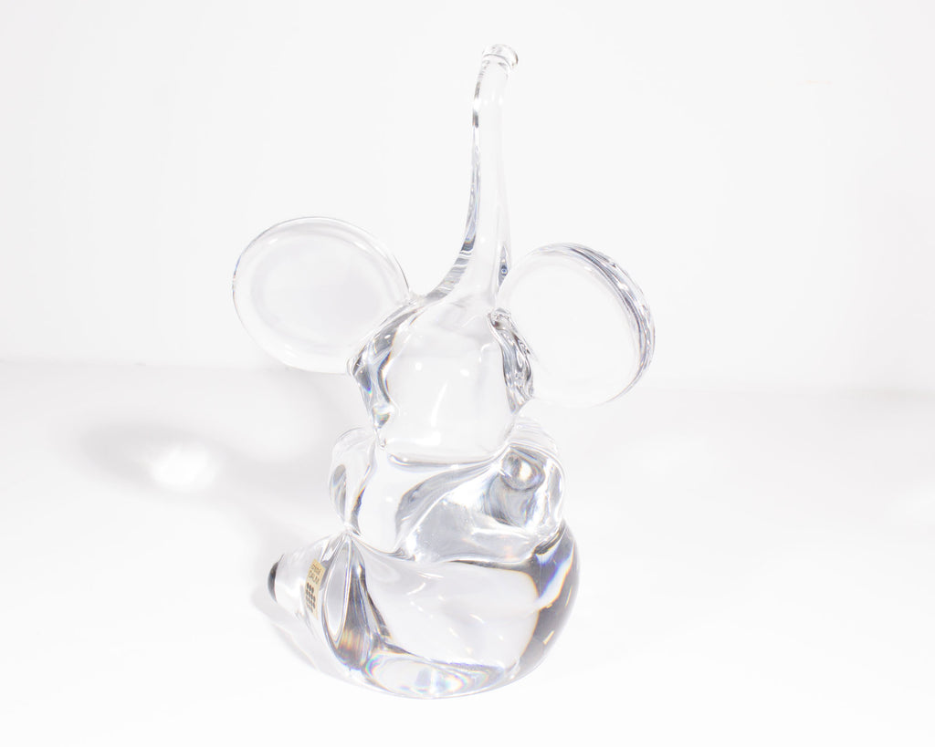 Daum France Crystal Elephant