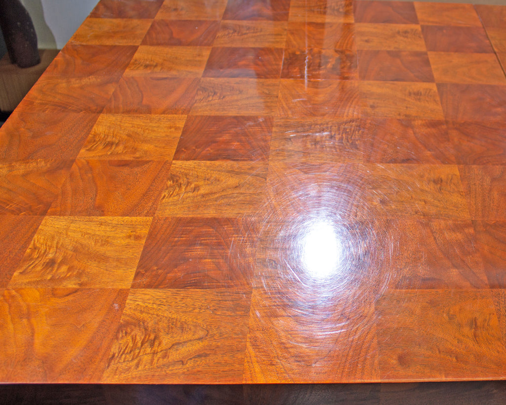Milo Baughman Thayer Coggin Chrome Pedestal Dining Table