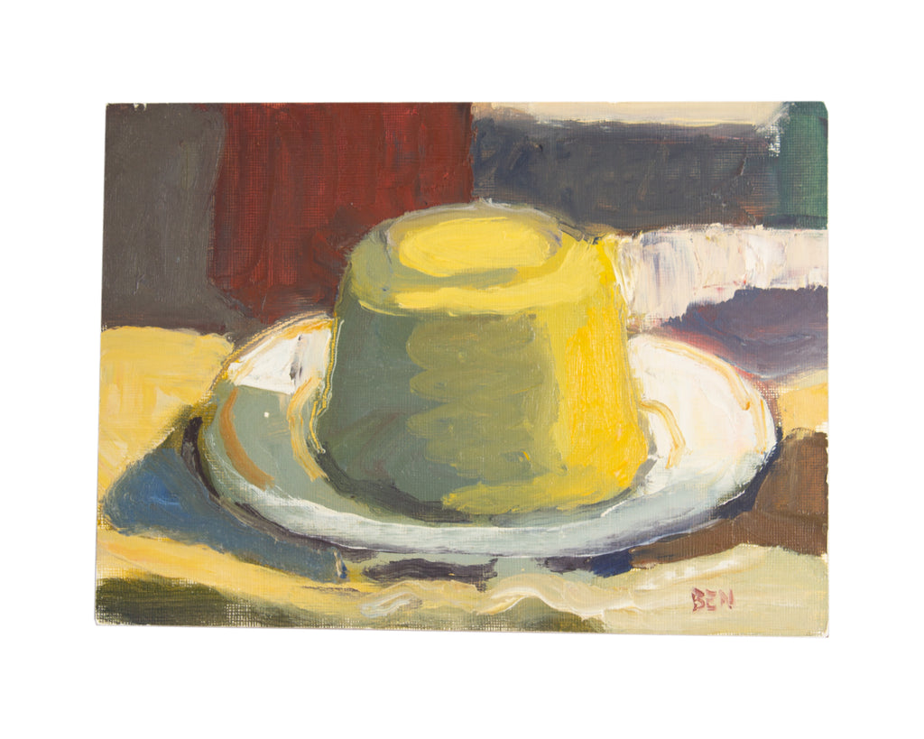 Benjamin Frederick 2017 “Turned Cup” Oil on Board Still Life Painting