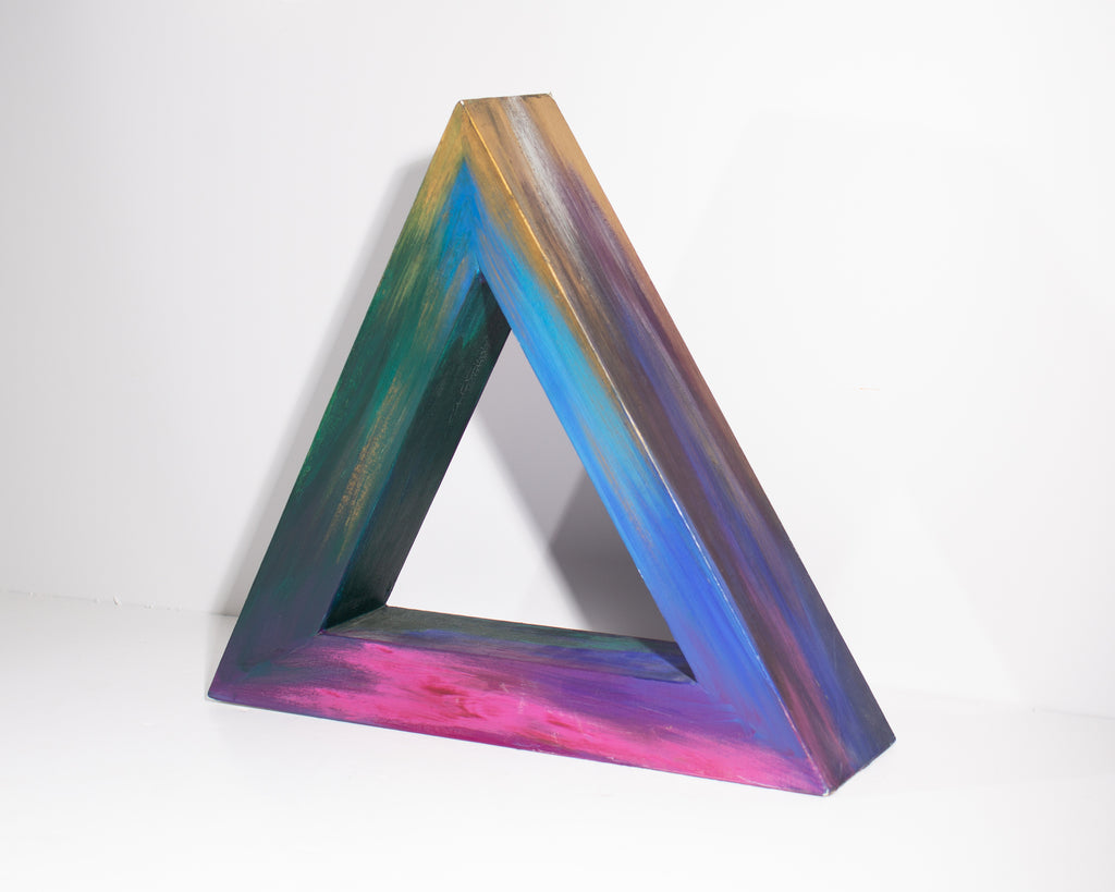 Laurie Zagon Sculpture of a Triangle