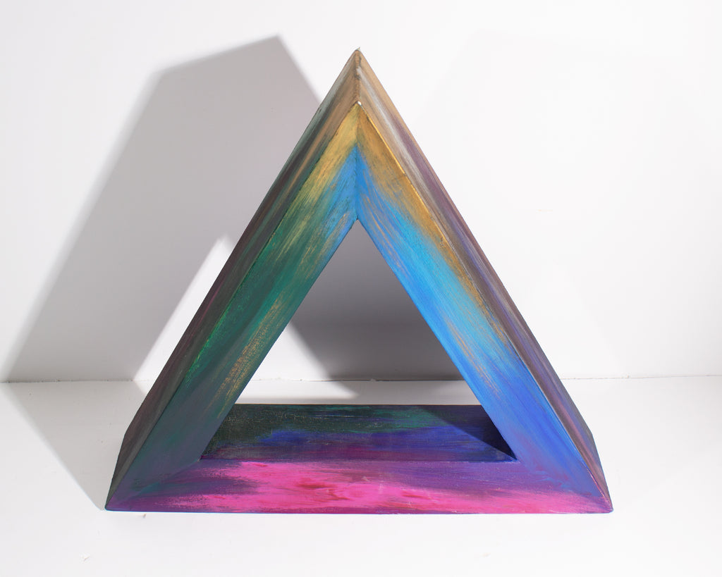 Laurie Zagon Sculpture of a Triangle