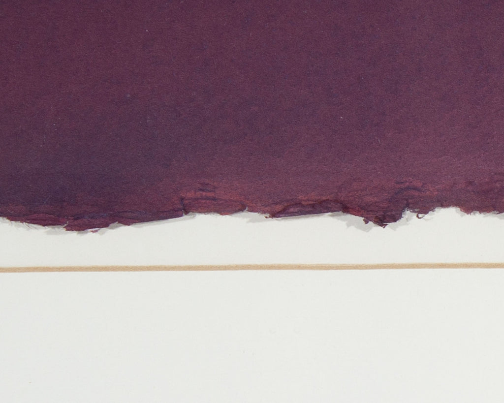 Ann Leech Signed “Mirage II” Abstract Watercolor Painting