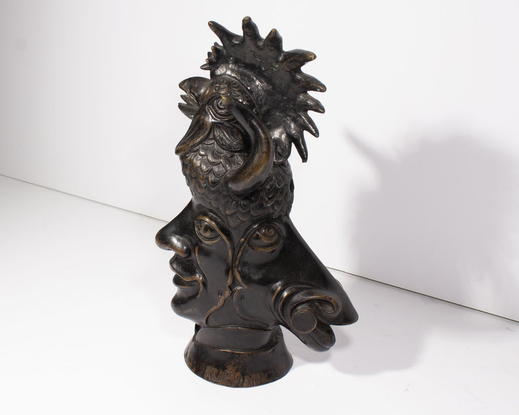 Joseph Kurhajec Signed Bronze Sculpture