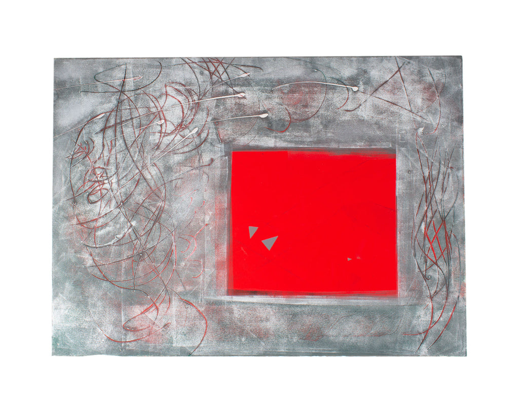 Anthony Louis Popcheff Mixed Media Painting and Print on Paper