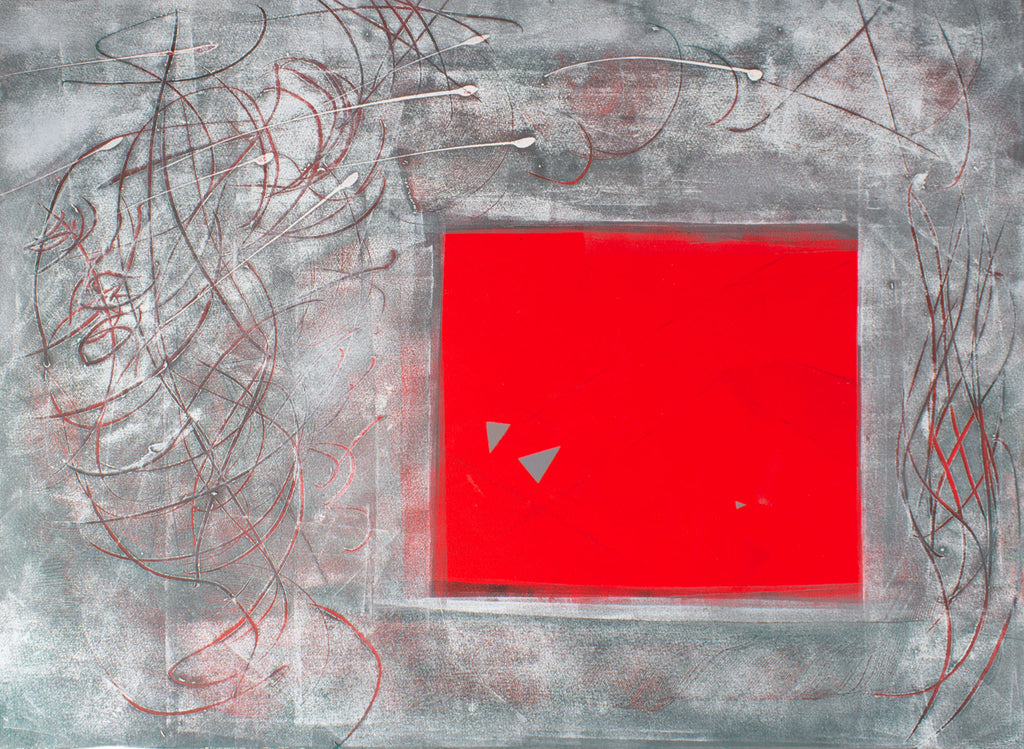 Anthony Louis Popcheff Mixed Media Painting and Print on Paper