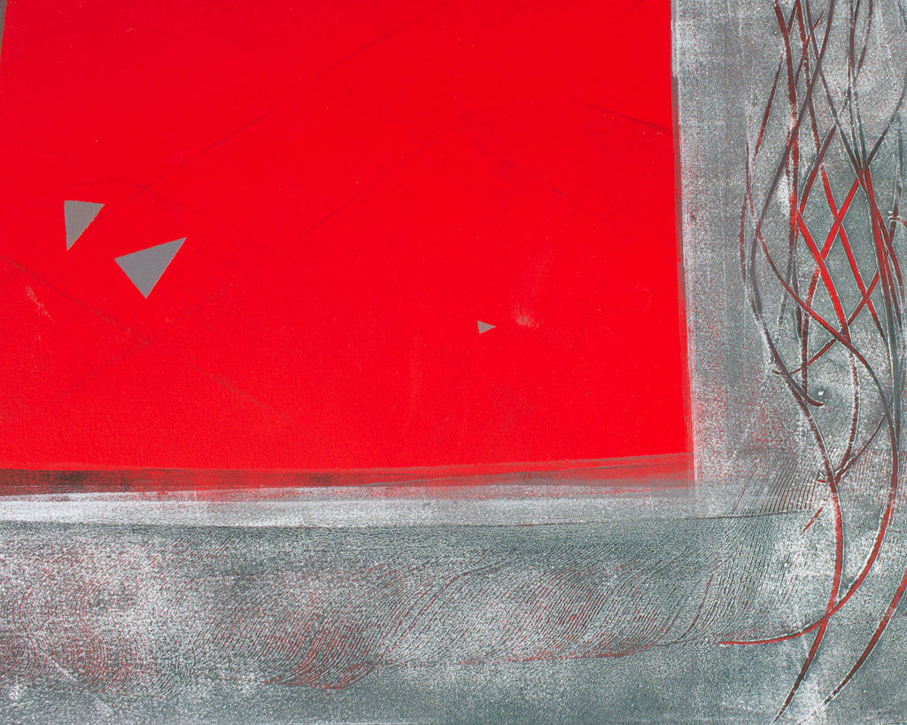 Anthony Louis Popcheff Mixed Media Painting and Print on Paper