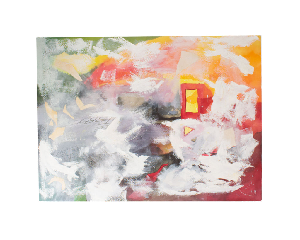 Anthony Lewis Popcheff Mixed Media Painting and Collage