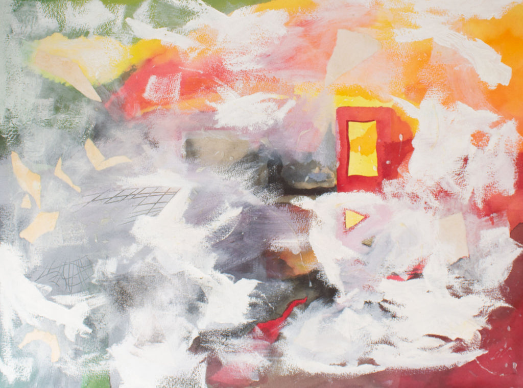 Anthony Louis Popcheff Mixed Media Painting and Collage