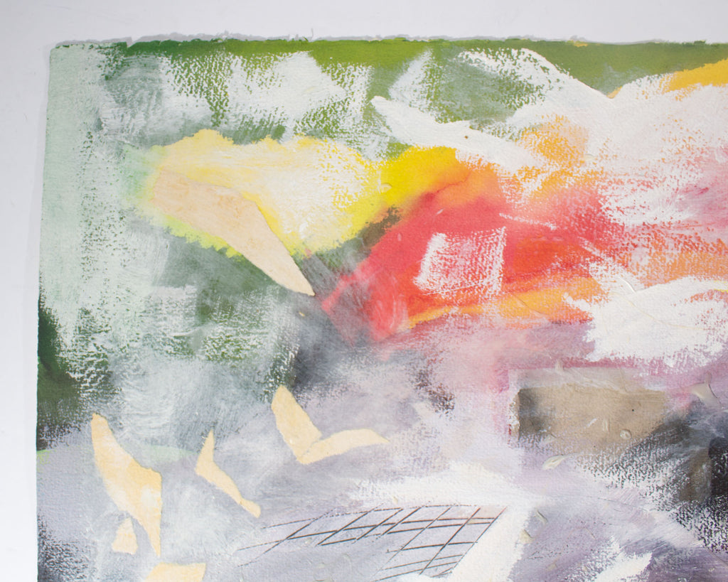 Anthony Louis Popcheff Mixed Media Painting and Collage