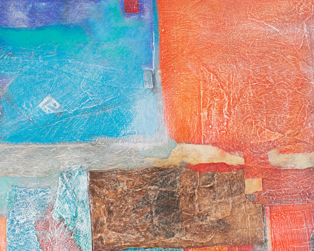 Anthony Louis Popcheff Mixed Media Painting and Collage