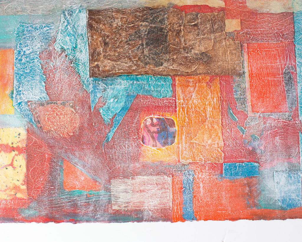 Anthony Louis Popcheff Mixed Media Painting and Collage