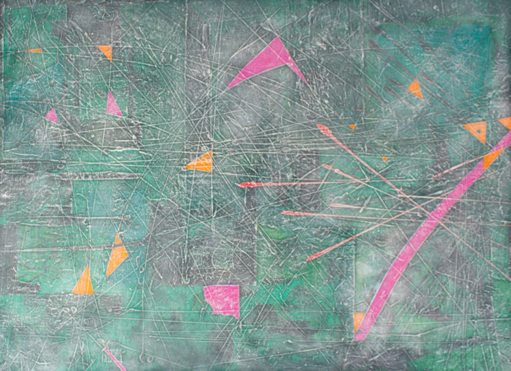 Anthony Louis Popcheff Abstract Painting and Print on Paper