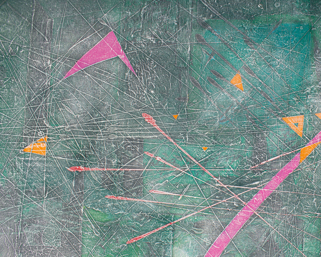 Anthony Louis Popcheff Abstract Painting and Print on Paper