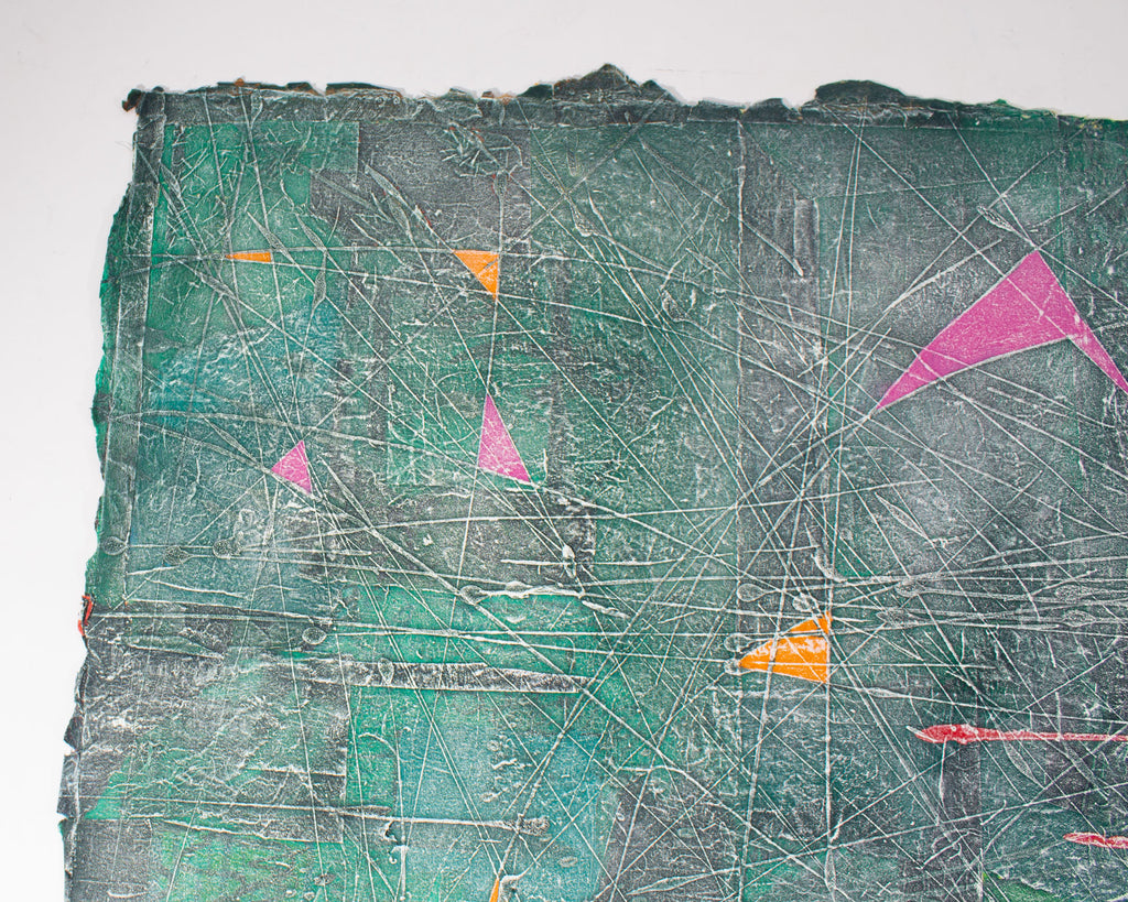 Anthony Louis Popcheff Abstract Painting and Print on Paper