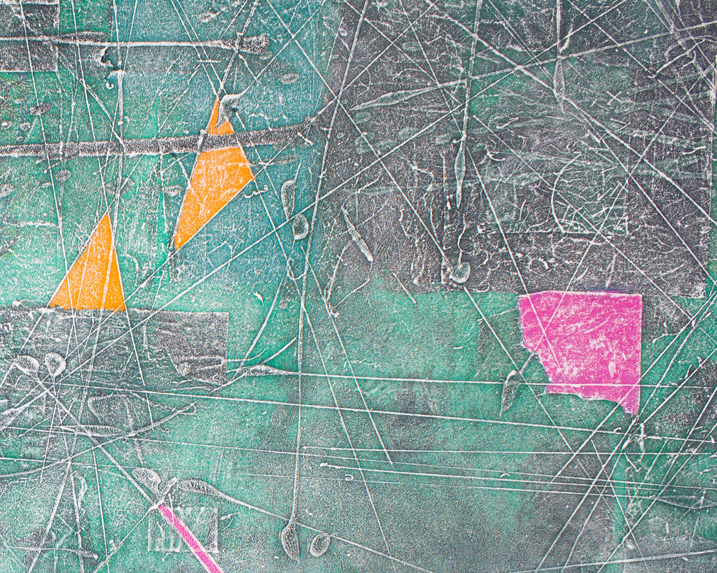 Anthony Louis Popcheff Abstract Painting and Print on Paper