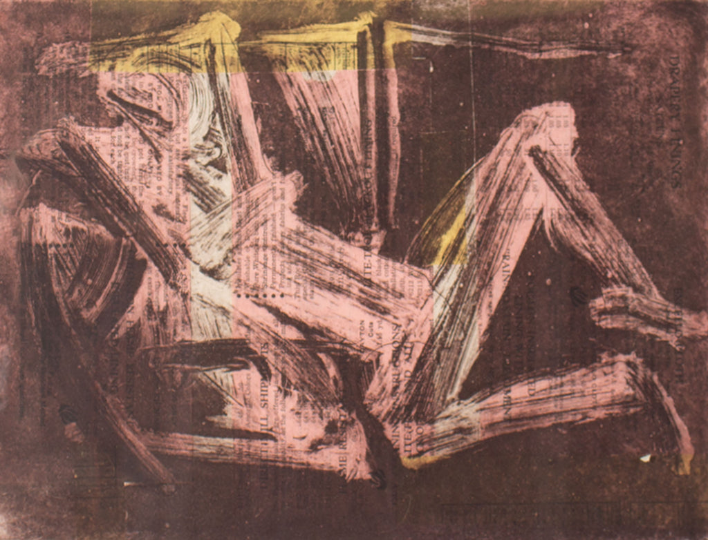 Robert C. Ray Signed 1974 “Hodaka” Abstract Print