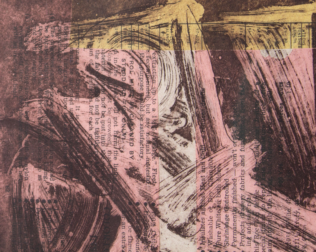 Robert C. Ray Signed 1974 “Hodaka” Abstract Print