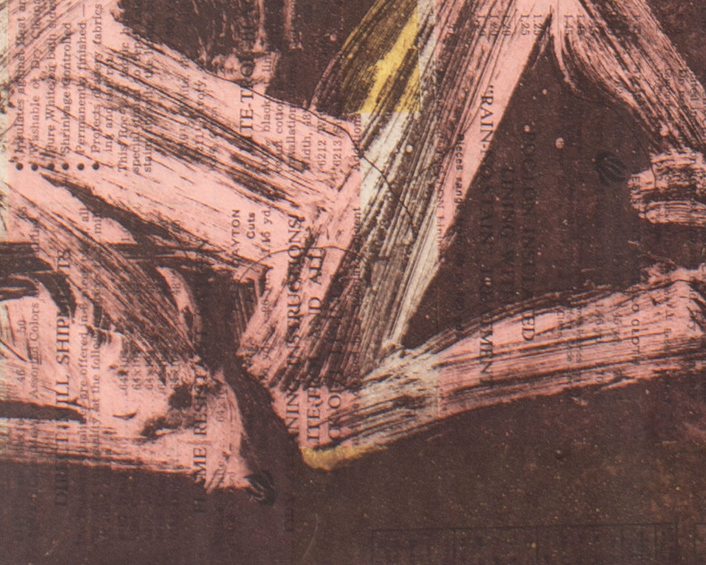 Robert C. Ray Signed 1974 “Hodaka” Abstract Print