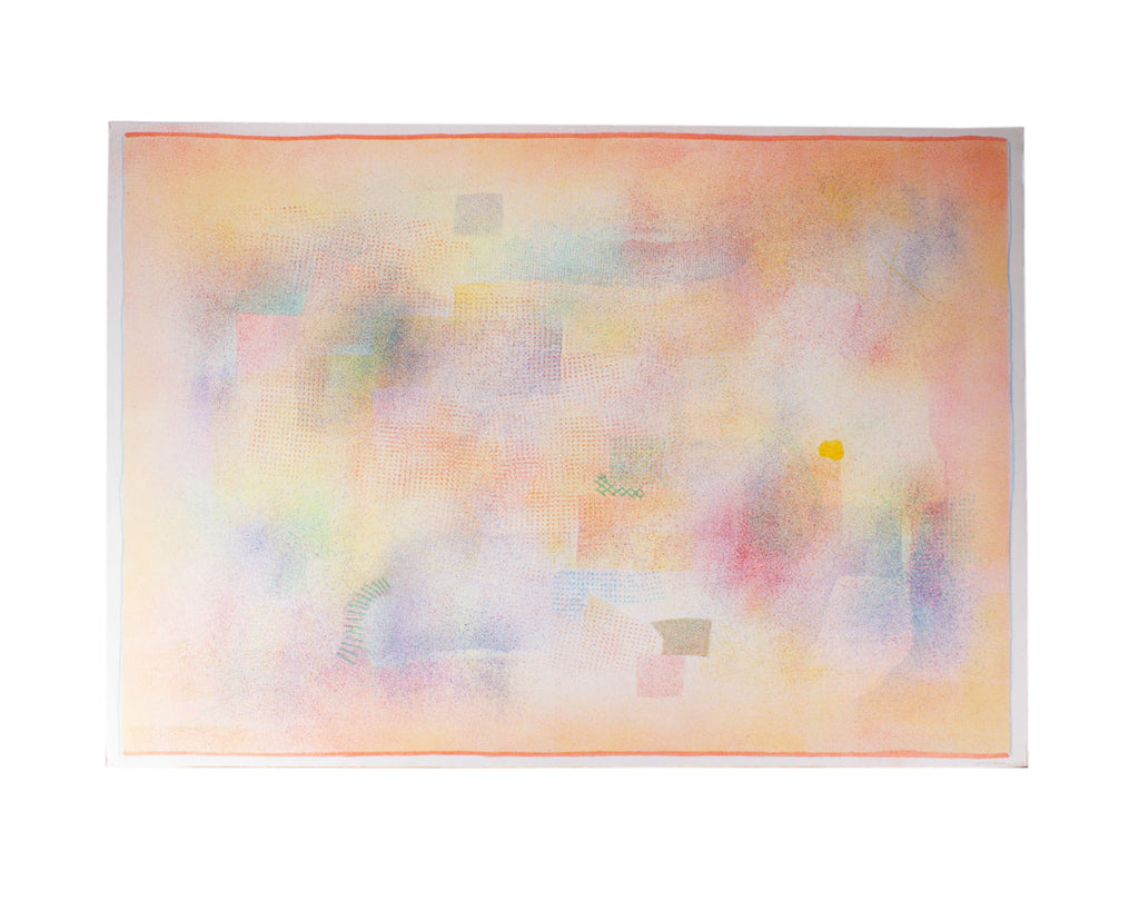 Robert Natkin Signed 1981 Abstract Lithograph Print