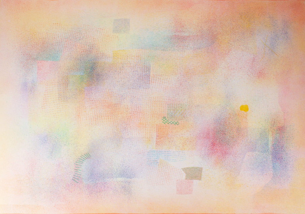 Robert Natkin Signed 1981 Abstract Lithograph Print