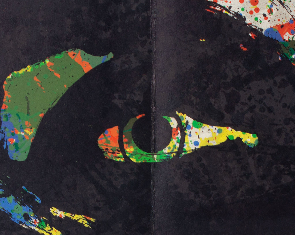 Joan Miró 1973 Lithograph from “Derriere le Miroir,” No. 203
